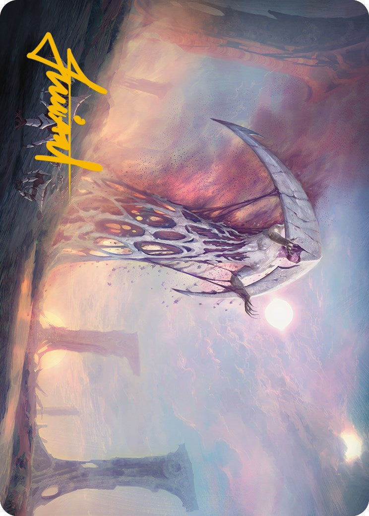 White Sun's Twilight Art Card (Gold-Stamped Signature) [Phyrexia: All Will Be One Art Series] | Good Games Modbury
