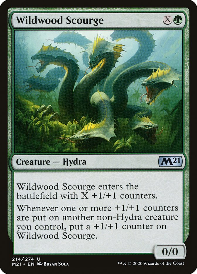 Wildwood Scourge [Core Set 2021] | Good Games Modbury