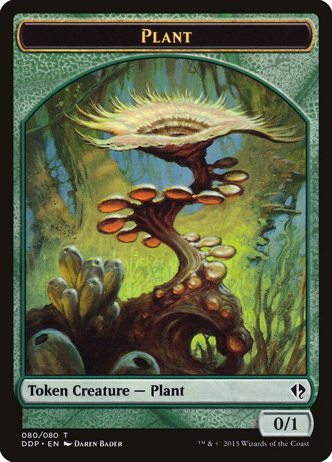 Plant Token [Duel Decks: Zendikar vs. Eldrazi] | Good Games Modbury