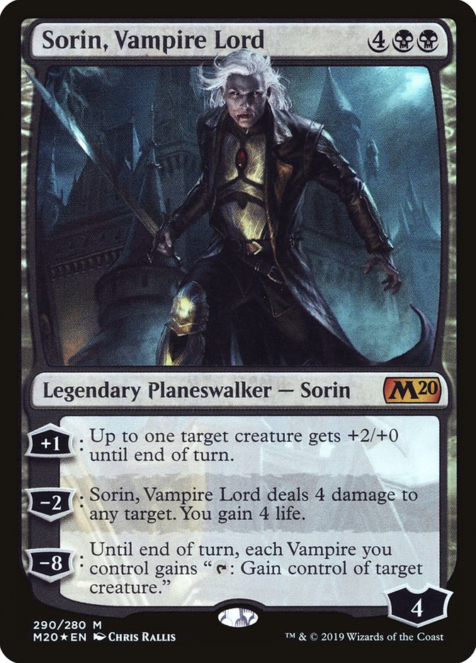 Sorin, Vampire Lord [Core Set 2020] | Good Games Modbury