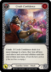 Crush Confidence (Red) [U-WTR063] (Welcome to Rathe Unlimited)  Unlimited Rainbow Foil | Good Games Modbury