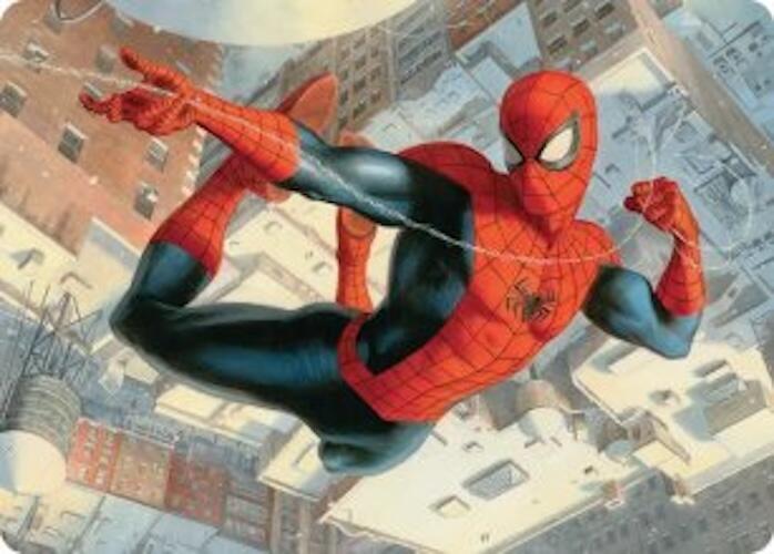 Spider Man Peter Parker Art Card 53 (Art Series: Marvel's Spider-Man)  | Good Games Modbury