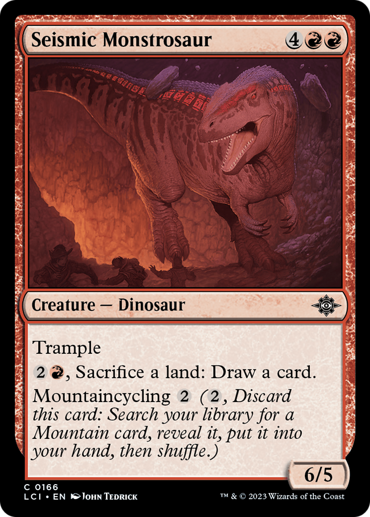 Seismic Monstrosaur [The Lost Caverns of Ixalan] | Good Games Modbury