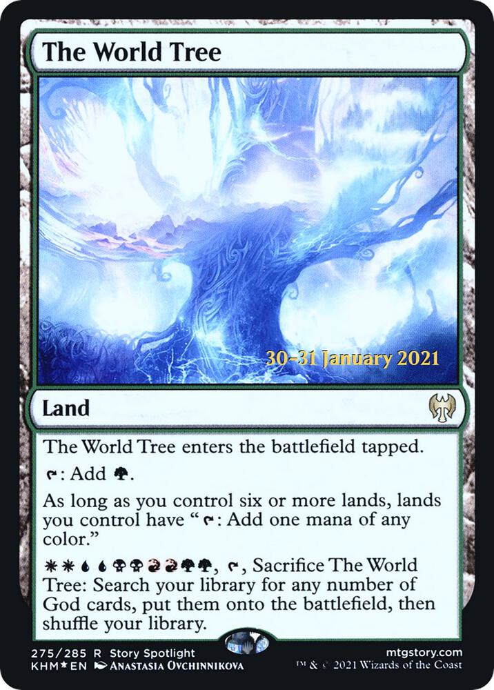 The World Tree 275s/1 (Prerelease Cards)  - Foil | Good Games Modbury