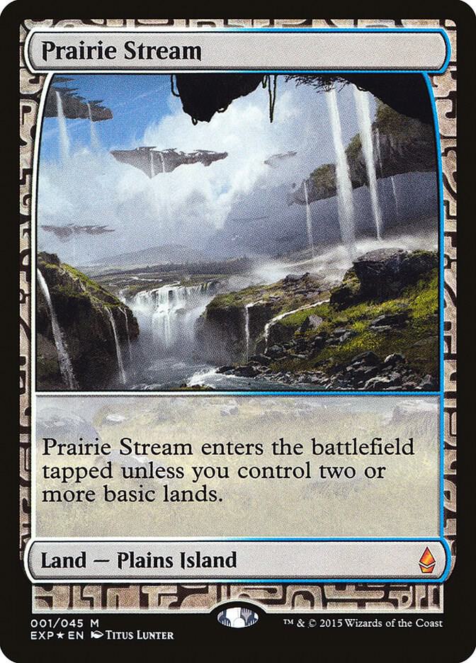 Prairie Stream 1/45 (Zendikar Expeditions)  - Foil | Good Games Modbury