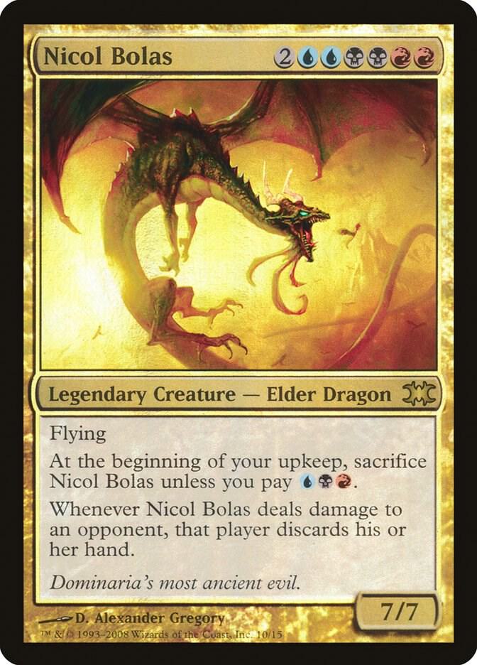 Nicol Bolas 10/15 (From the Vault: Dragons)  - Foil | Good Games Modbury