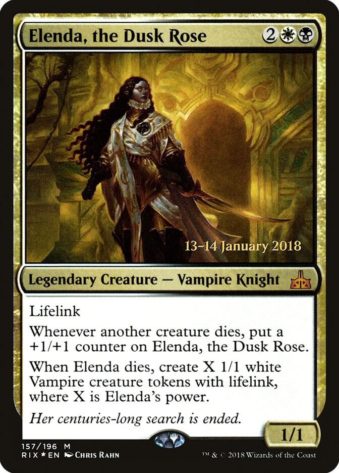 Elenda the Dusk Rose 157s/98 (Prerelease Cards)  - Foil | Good Games Modbury