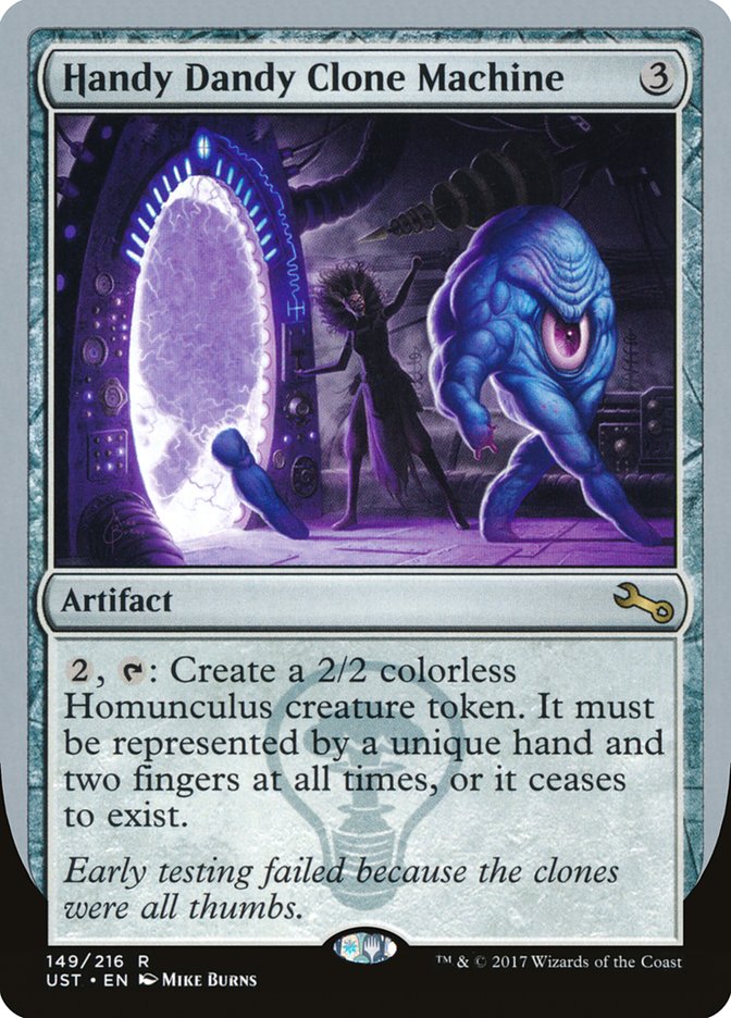 Handy Dandy Clone Machine 149/216 (Unstable)  - Foil | Good Games Modbury