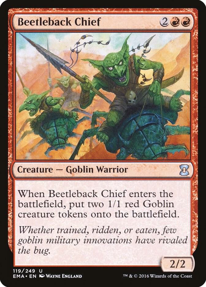 Beetleback Chief 119/249 (Eternal Masters)  | Good Games Modbury