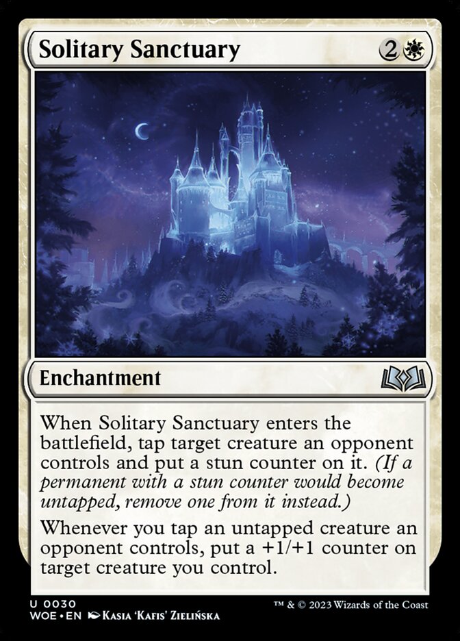 Solitary Sanctuary 30/276 (Wilds of Eldraine)  - Foil | Good Games Modbury