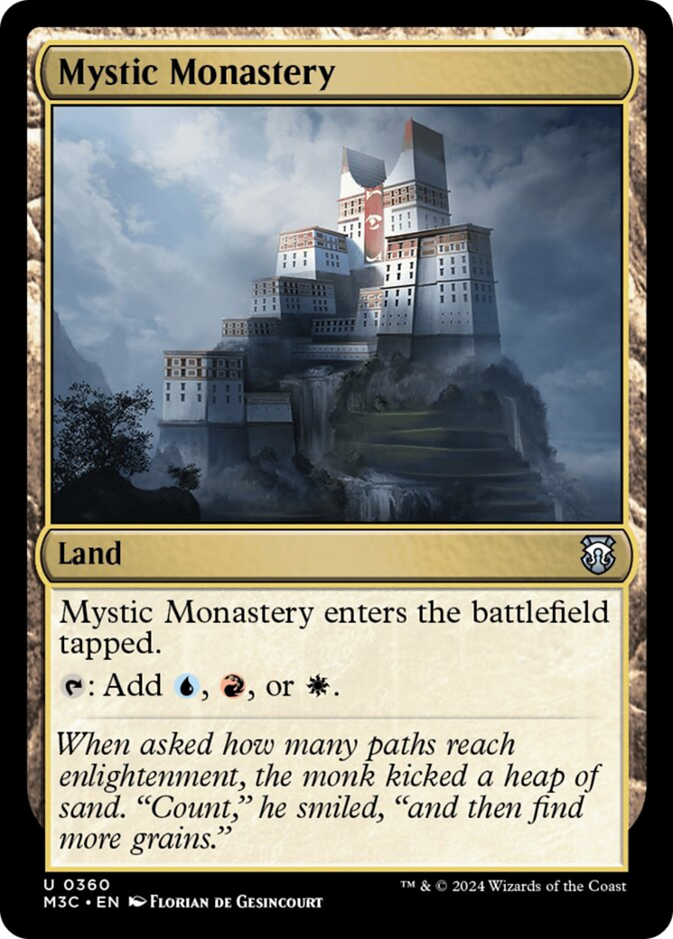 Mystic Monastery [Modern Horizons 3 Commander] | Good Games Modbury
