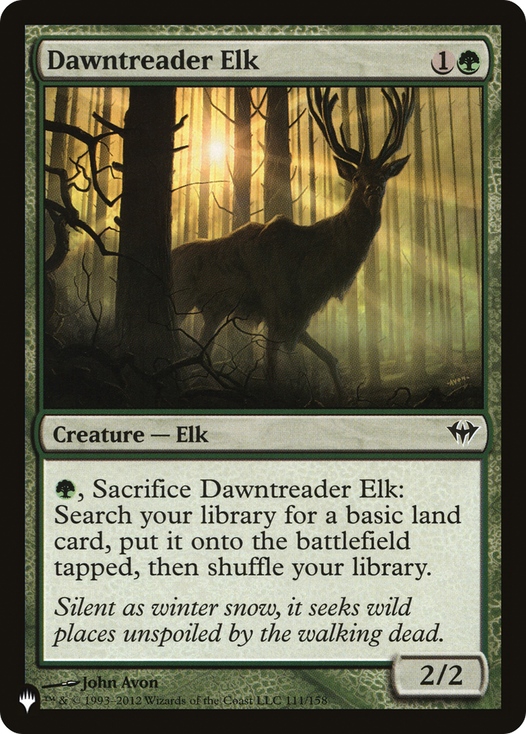 Dawntreader Elk [The List Reprints] | Good Games Modbury