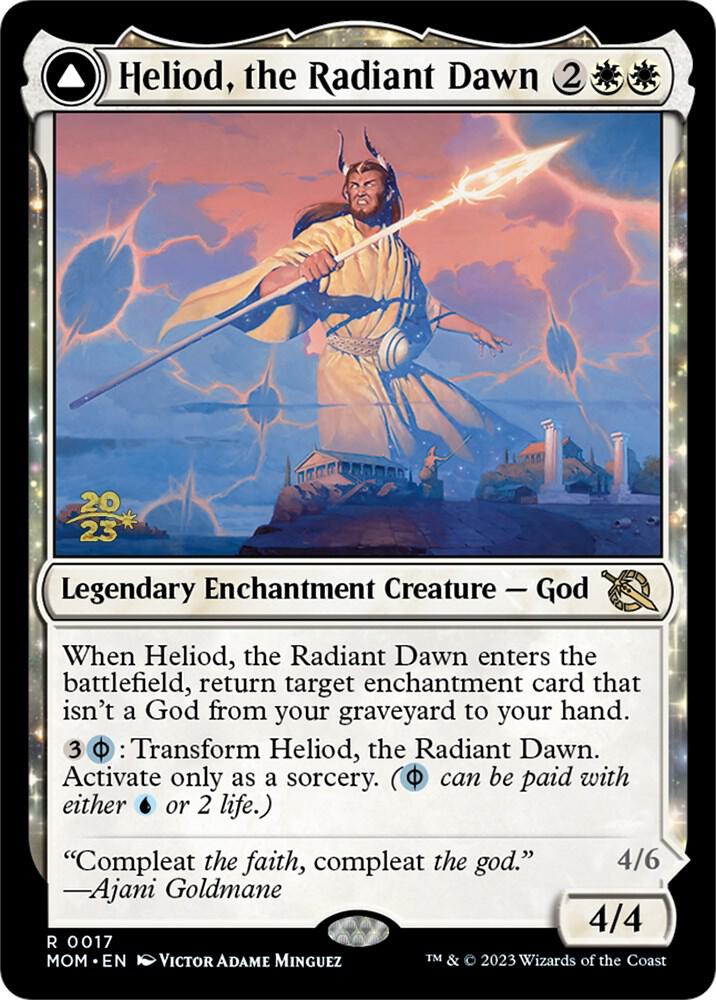 Heliod the Radiant Dawn 17s/162 (Prerelease Cards)  - Foil | Good Games Modbury