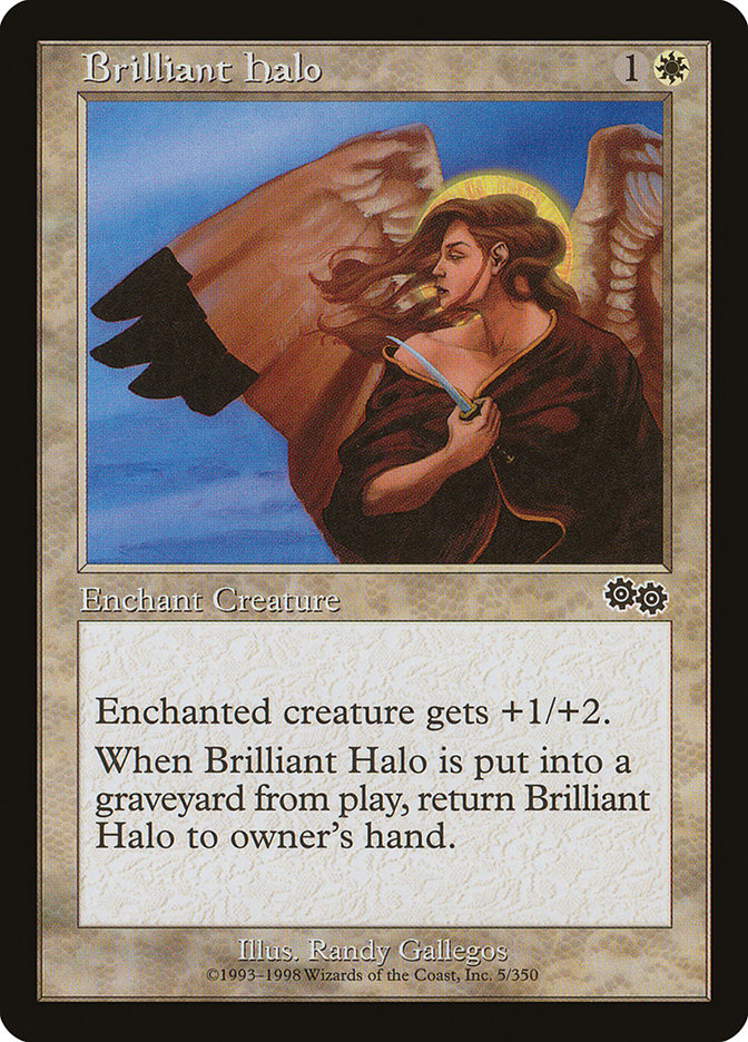 Brilliant Halo [Urza's Saga] | Good Games Modbury