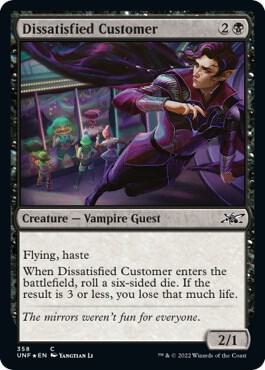 Dissatisfied Customer Galaxy Foil 358/244 (Unfinity)  - Foil | Good Games Modbury