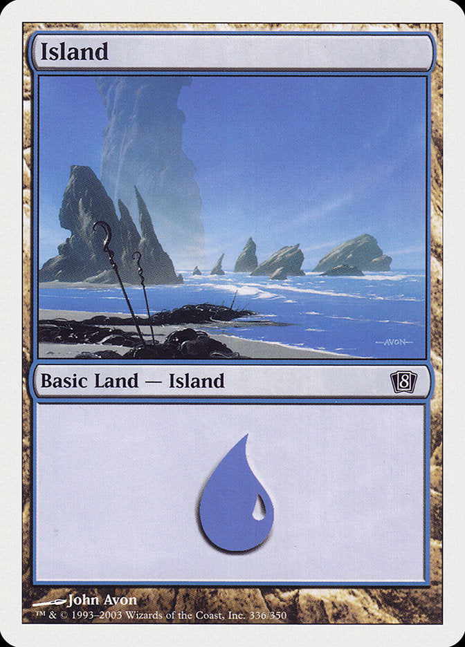 Island (336) [Eighth Edition] | Good Games Modbury