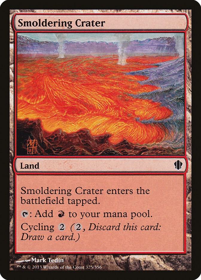 Smoldering Crater 325/356 (Commander 2013)  | Good Games Modbury