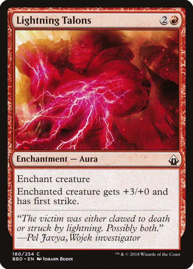 Lightning Talons 180/254 (Battlebond)  | Good Games Modbury