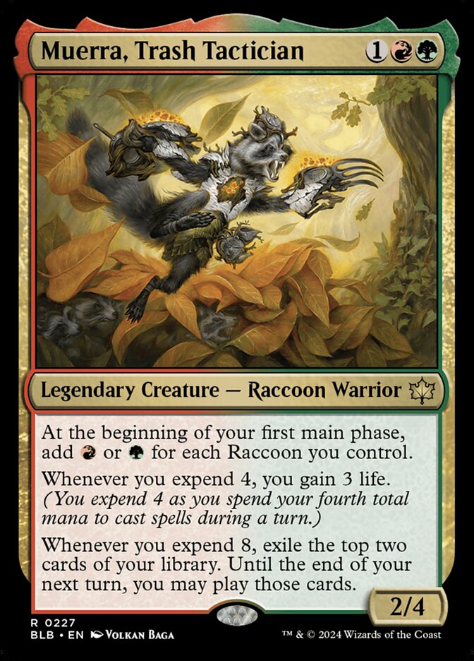 Muerra, Trash Tactician 227 (Bloomburrow)  - Foil | Good Games Modbury