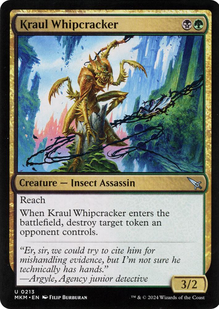 Kraul Whipcracker b 213†/286 (Murders at Karlov Manor)  - Foil | Good Games Modbury