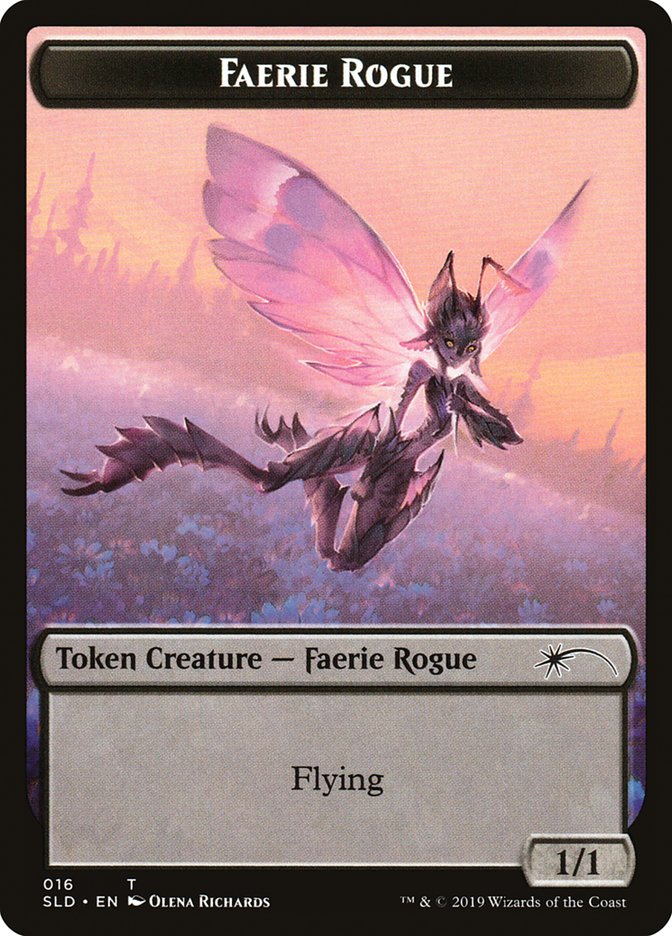 Faerie Rogue Token (016) [Secret Lair Drop Series] | Good Games Modbury