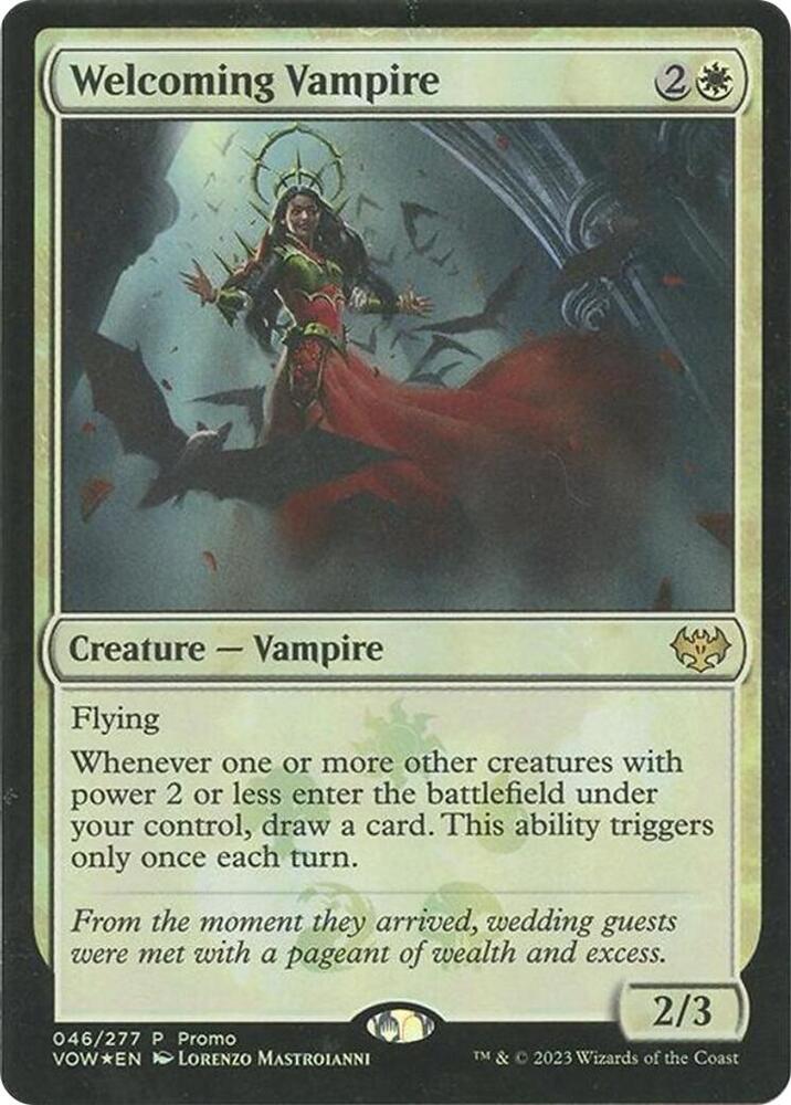 Welcoming Vampire 46★/137 (Media Promos)  - Foil | Good Games Modbury