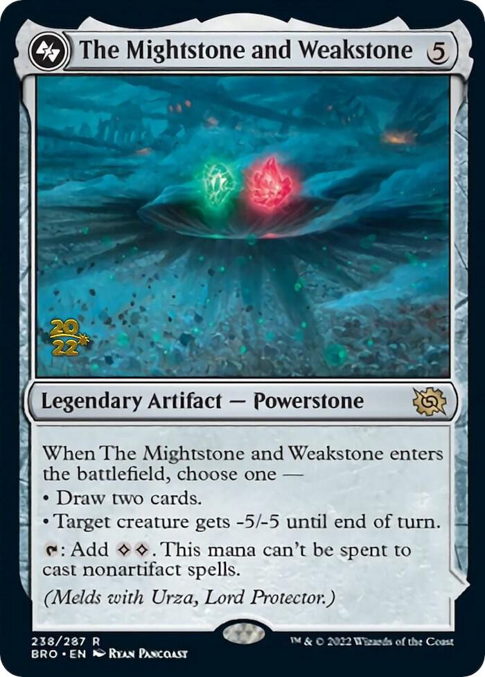 The Mightstone and Weakstone 238 (Prerelease Cards)  - Foil | Good Games Modbury