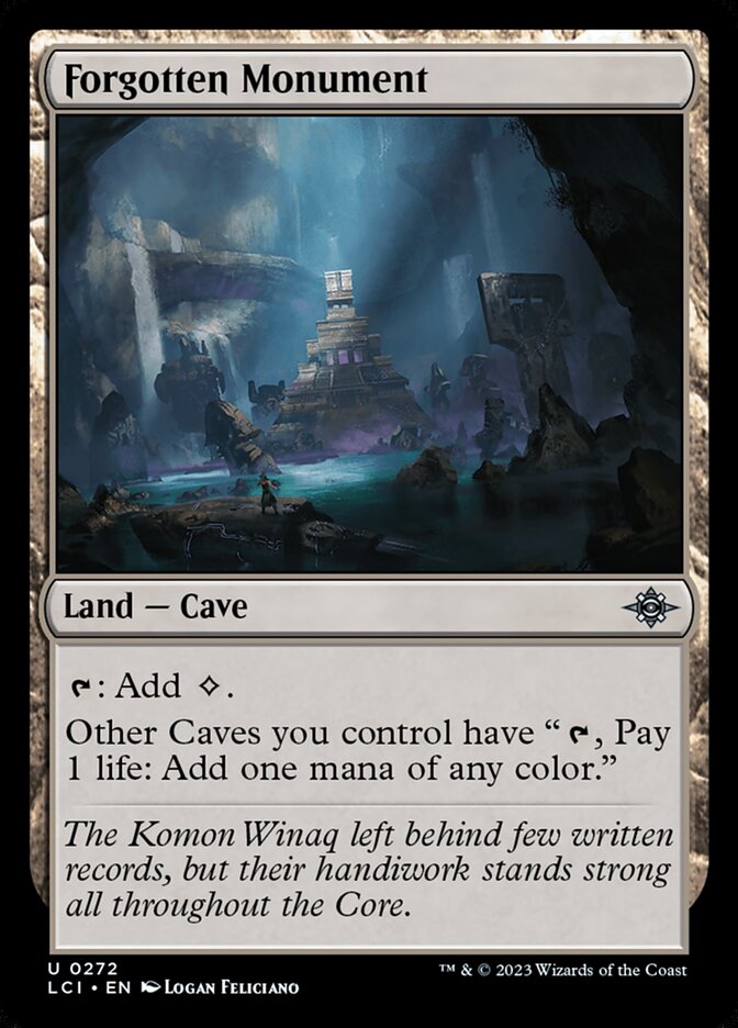 Forgotten Monument 272/291 (The Lost Caverns of Ixalan)  | Good Games Modbury