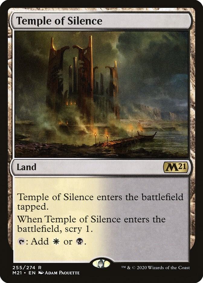 Temple of Silence 255/274 (Core Set 2021)  | Good Games Modbury