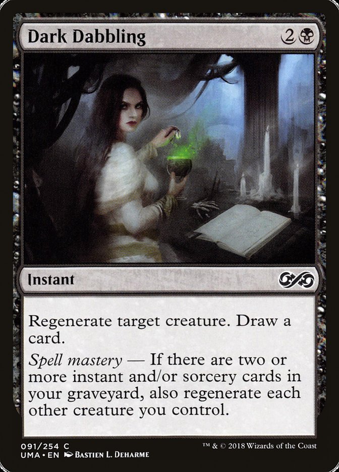 Dark Dabbling 91/254 (Ultimate Masters)  - Foil | Good Games Modbury