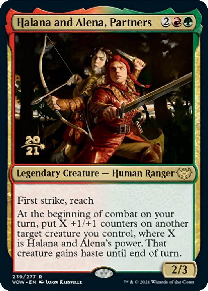 Halana and Alena Partners 239s/137 (Prerelease Cards)  - Foil | Good Games Modbury