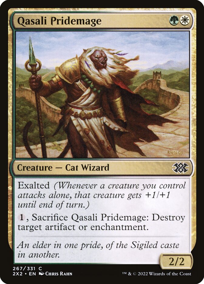 Qasali Pridemage 267/331 (Double Masters 2022)  - Foil | Good Games Modbury