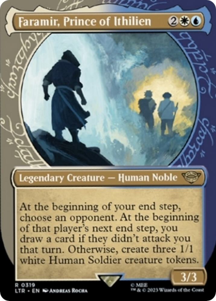 Faramir, Prince of Ithilien 319 (Universes Beyond: The Lord of the Rings: Tales of Middle-earth)  - Showcase Foil | Good Games Modbury