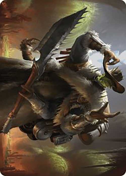 Hardbristle Bandit Art Card 13 (Art Series: Outlaws of Thunder Junction)  | Good Games Modbury