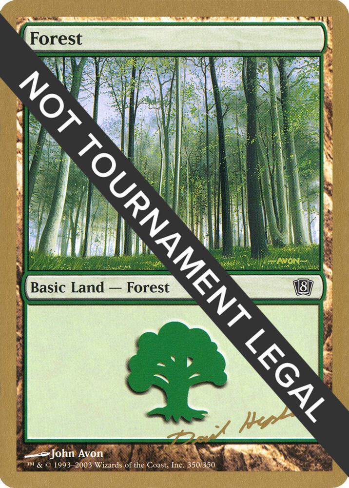 Forest 350 2003 Dave Humpherys 8ED dh350/142 (World Championship Decks)  | Good Games Modbury