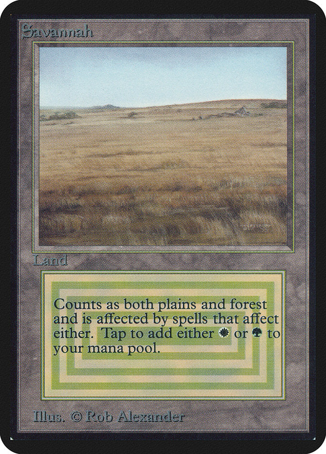 Savannah [Alpha Edition] | Good Games Modbury