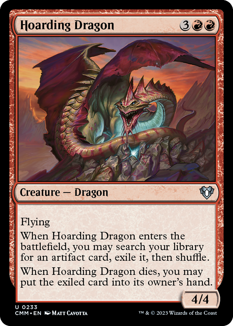 Hoarding Dragon [Commander Masters] | Good Games Modbury