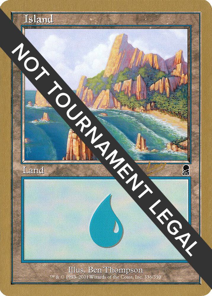 Island 336 2002 Raphael Levy ODY rl336b/153 (World Championship Decks)  | Good Games Modbury