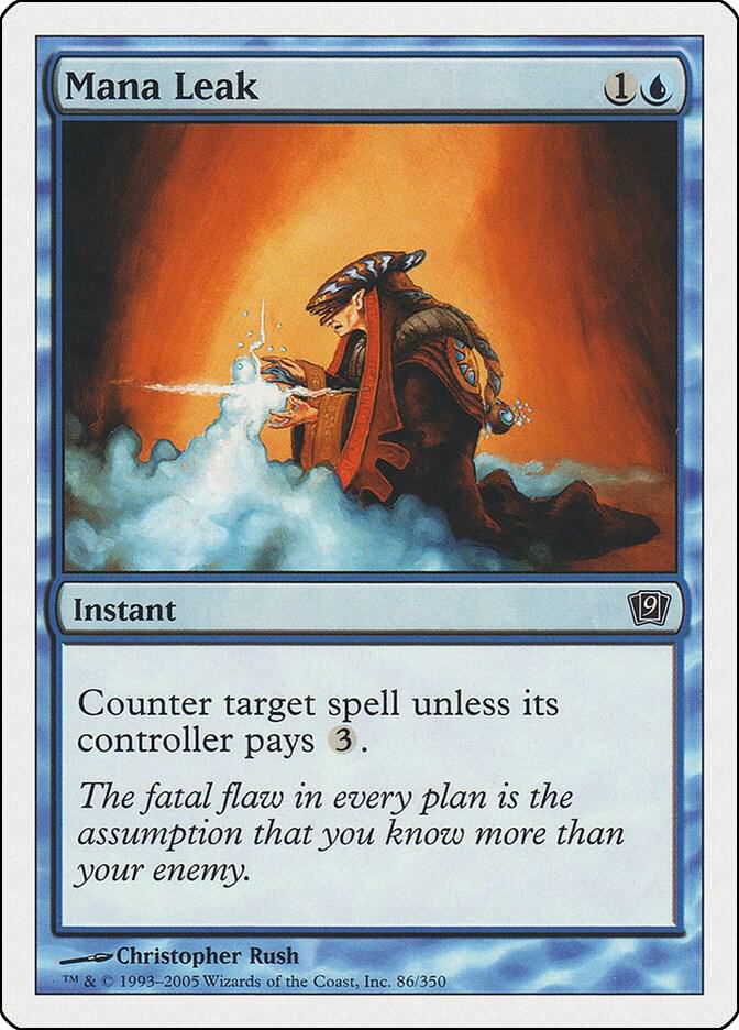 Mana Leak 86/350 (9th Edition)  | Good Games Modbury