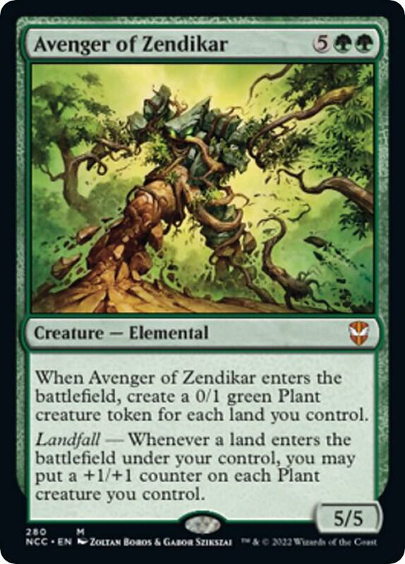 Avenger of Zendikar 280 (Commander: Streets of New Capenna)  | Good Games Modbury