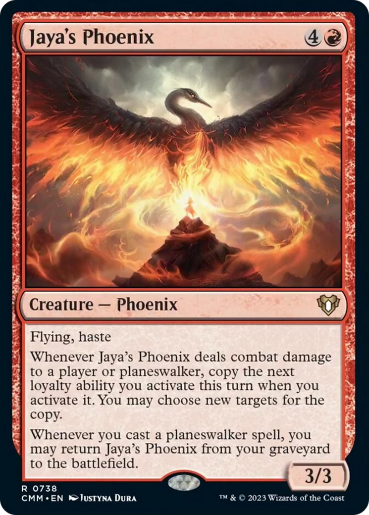 Jaya's Phoenix [Commander Masters] | Good Games Modbury