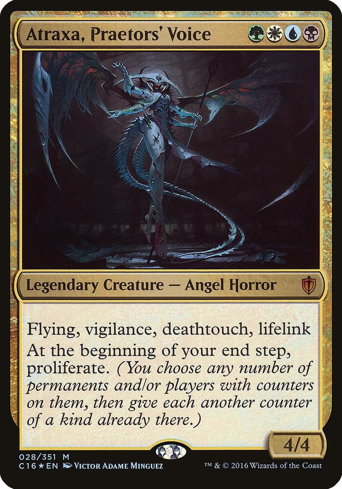 Atraxa, Praetors' Voice 28/351 (Oversize Cards)  - Foil | Good Games Modbury