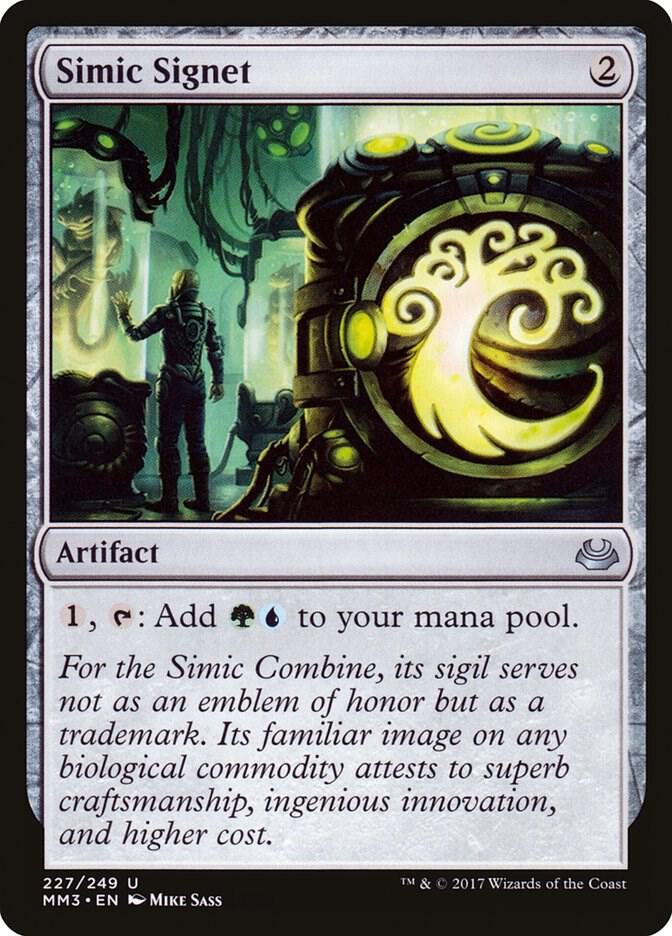 Simic Signet 227/249 (Modern Masters 2017)  - Foil | Good Games Modbury