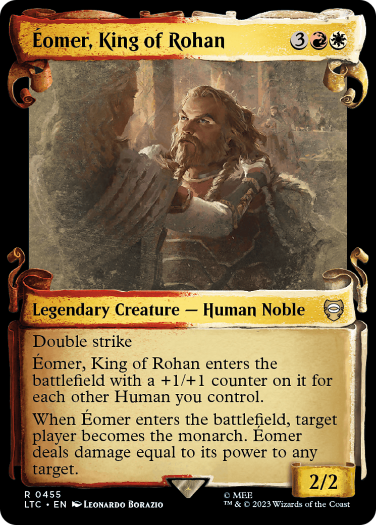 Eomer, King of Rohan [The Lord of the Rings: Tales of Middle-Earth Commander Showcase Scrolls] | Good Games Modbury