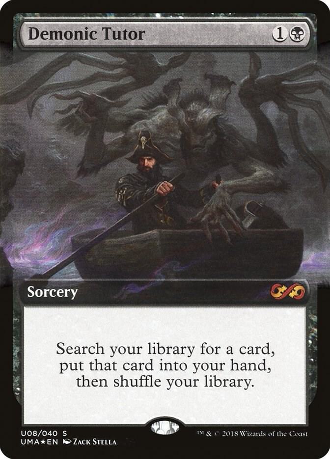 Demonic Tutor U08 (Ultimate Masters: Box Toppers)  - Foil | Good Games Modbury