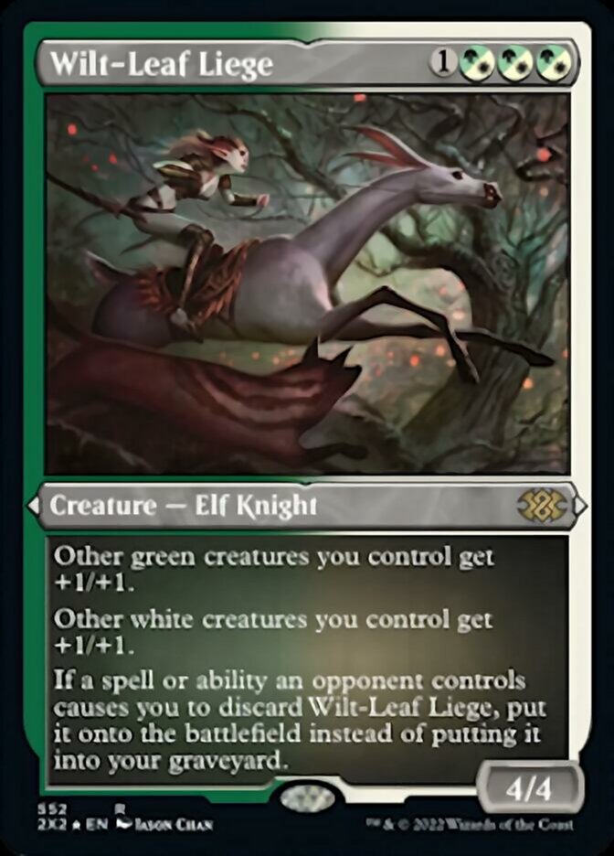 Wilt-Leaf Liege (Foil Etched) [Double Masters 2022] | Good Games Modbury