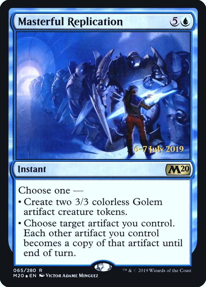 Masterful Replication 65s/144 (Prerelease Cards)  - Foil | Good Games Modbury