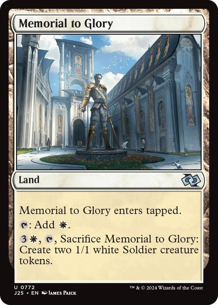 Memorial to Glory 772/779 (Foundations Jumpstart)  | Good Games Modbury