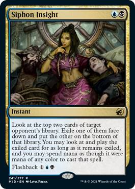 Siphon Insight 241/277 (Innistrad: Midnight Hunt)  | Good Games Modbury