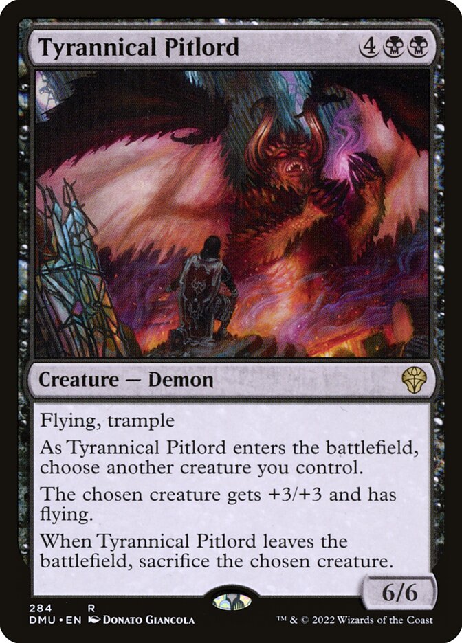 Tyrannical Pitlord 284/281 (Dominaria United)  | Good Games Modbury